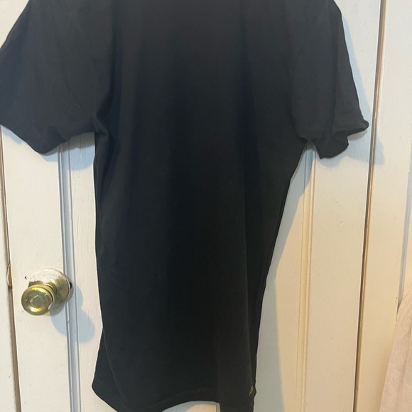 Men’s Small Black Shortsleeved Crewneck Tshirt by Otter w Dragon Image Graphic - Picture 5 of 6